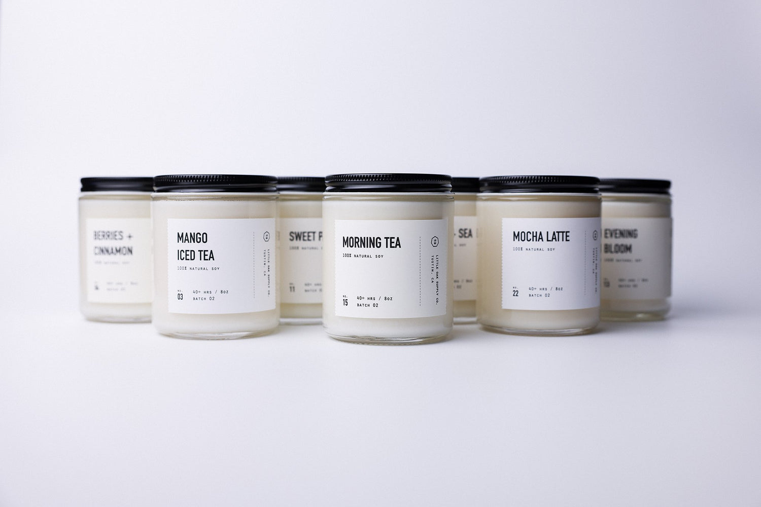 Cotton wick candles