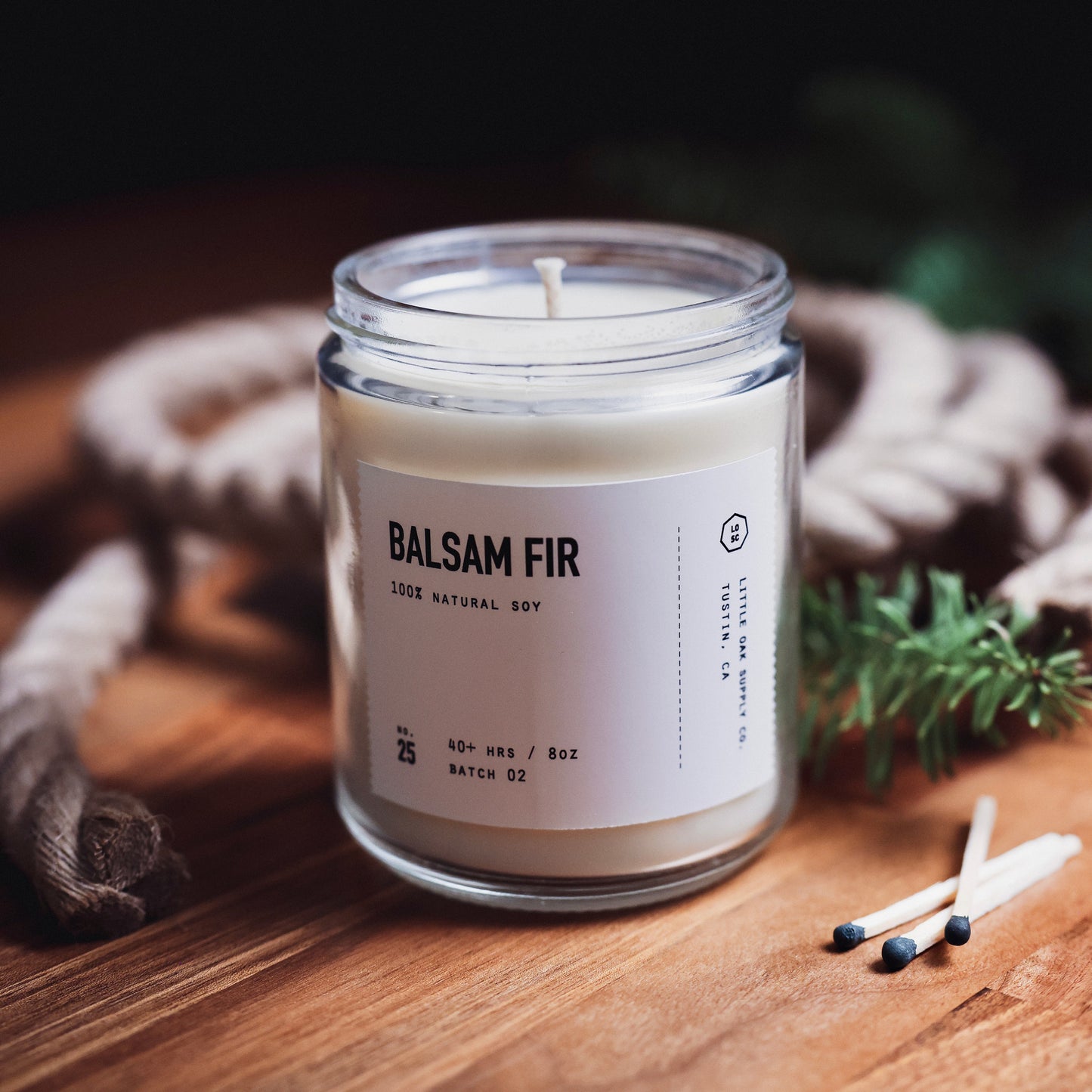 Balsam Fir - Cotton Wick