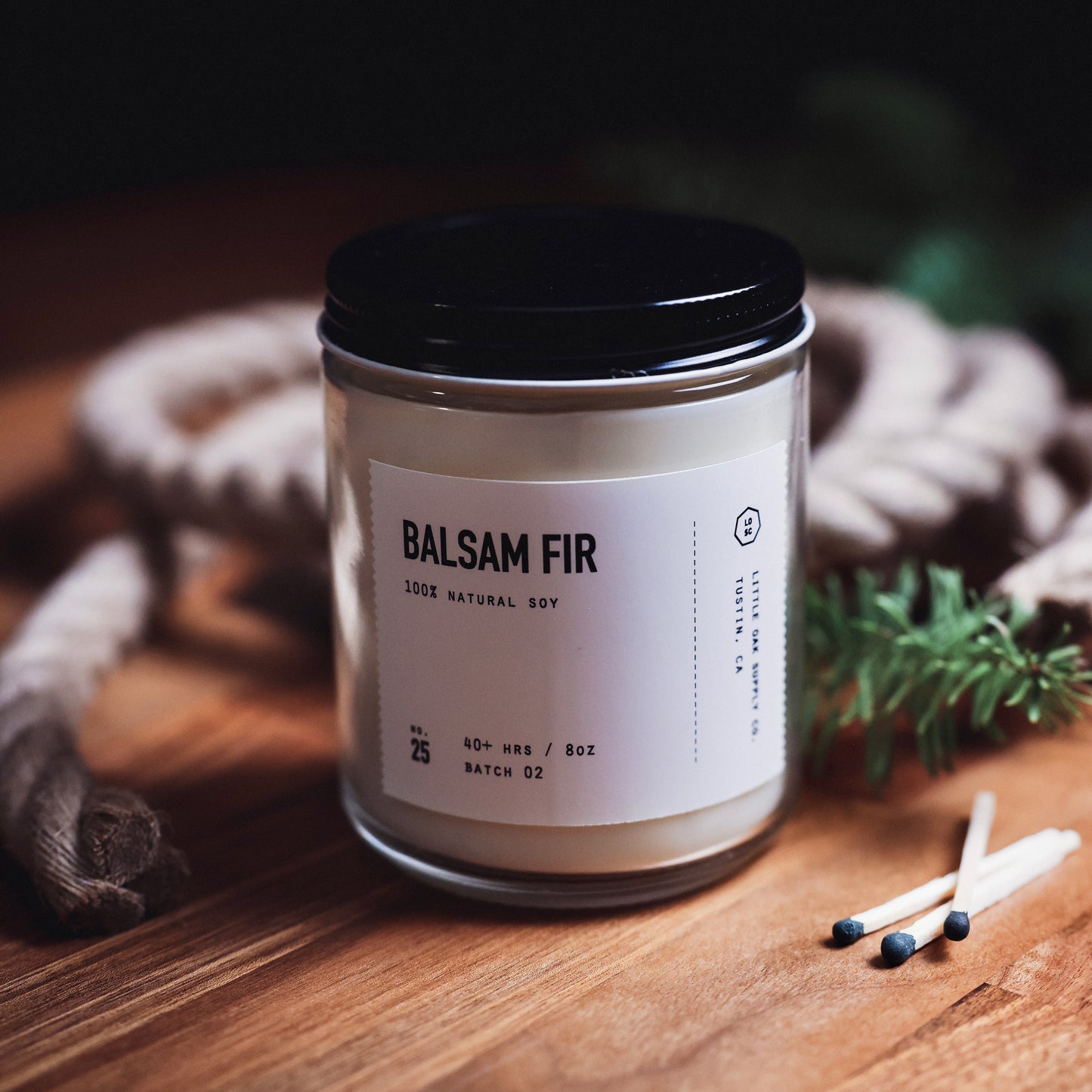 Balsam Fir - Cotton Wick