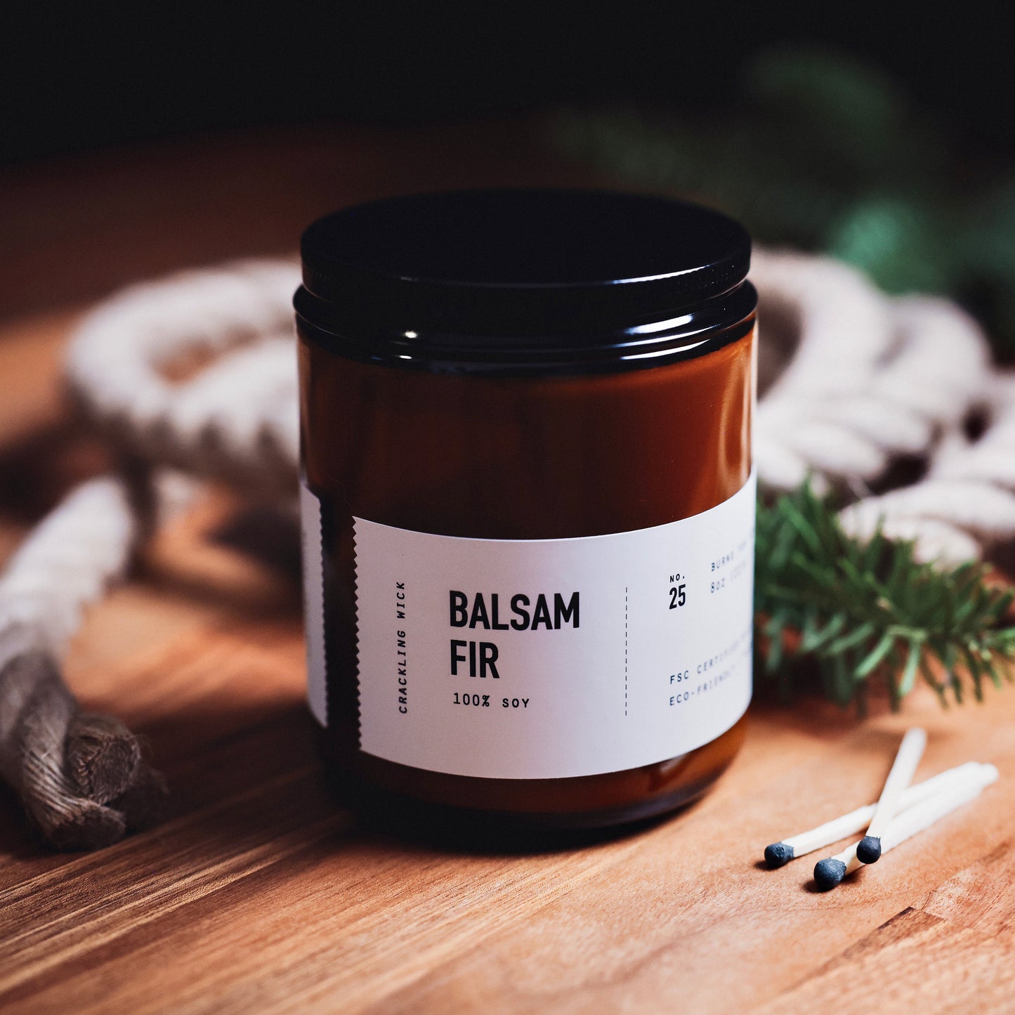 Balsam Fir - Wood Wick